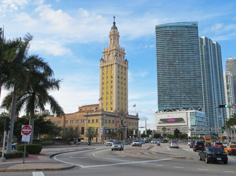 Freedom Tower in Miami Florida